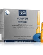 Martiderm Platinum Night Renew nočni serum proti gubam v ampulah 30x2 ml