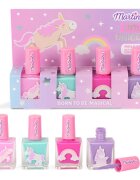 Martinelia Little Unicorn Nail Polish Set set lakov za nohte za otroke Pink Blue Purple Fuchsia