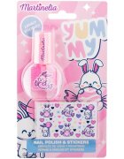 Martinelia Yummy Polish & Stickers set za otroke 1 kos
