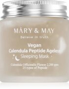 Mary&May Calendula Peptide Ageless Sleeping Mask pomirjajoča nočna maska proti gubam 110 g