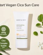 Mary&May Cica Soothing pomirjajoča in zaščitna krema SPF 50+ 50 ml