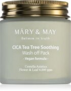 Mary&May Cica Tea Tree Soothing mineralna čistilna maska iz ilovice za pomiritev kože 125 g