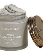Mary&May Cica Tea Tree Soothing mineralna čistilna maska iz ilovice za pomiritev kože 125 g