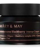 Mary&May Idebenone + Blackberry Complex Intensive Total Care Cream posvetlitvena vlažilna krema proti gubam 70 g
