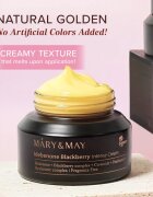 Mary&May Idebenone + Blackberry Complex Intensive Total Care Cream posvetlitvena vlažilna krema proti gubam 70 g