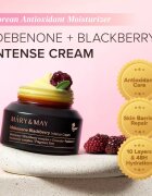 Mary&May Idebenone + Blackberry Complex Intensive Total Care Cream posvetlitvena vlažilna krema proti gubam 70 g