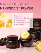 Mary&May Idebenone + Blackberry Complex Intensive Total Care Cream posvetlitvena vlažilna krema proti gubam 70 g
