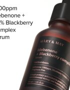 Mary&May Idebenone + Blackberry Complex Serum antioksidantni serum za posvetlitev in zgladitev kože 30 ml