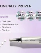 Mary&May Tranexamic Acid + Glutathione Eye Cream krema proti gubam za predel okoli oči za redukcijo oteklin in temnih kolobarjev 30 g