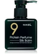 MASIL 9 Protein Perfume Silk Balm regeneracijska nega brez spiranja za obremenjene lase 180 ml