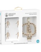 Matchstick Monkey Animal Teether & Muslin Giraffe darilni set za otroke