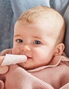 Matchstick Monkey Baby Gum & Teeth Wipes 0 m+ čistilni robčki za zobe jezik in dlesni 1 kos