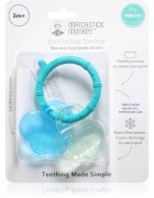 Matchstick Monkey Cooling Teether grizalo s hladilnim učinkom Blue/ Mint 3m+ 1 kos