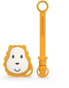 Matchstick Monkey Flat Face Teether & Soother Clip darilni set za otroke Lion
