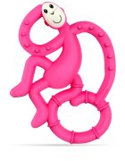 Matchstick Monkey Mini Monkey Teether grizalo z antimikrobnim dodatkom 1 kos
