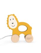 Matchstick Monkey Pull Along Animal vlečna igrača Lion 1 kos