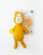 Matchstick Monkey Teething Gift Set 3m+ grizalo +igrača Lion 1 kos
