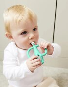Matchstick Monkey Teething Toy and Gel Applicator grizalo s krtačko 2v1 Green 1 kos
