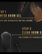 Max Factor 2000 Calorie Brow Sculpt gel za obrvi odtenek 002 Soft Brown 45 ml