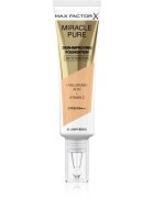 Max Factor Miracle Pure Skin dolgoobstojen tekoči puder SPF 30 odtenek 32 Light Beige 30 ml