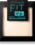 MAYBELLINE NEW YORK Fit Me! Matte+Poreless matirajoči puder odtenek 105 Natural Ivory 9 g