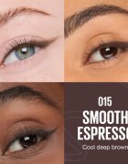 MAYBELLINE NEW YORK Sculpting Stix samodejni svinčnik za oči s čopičem odtenek 15 Smooth Espresso 1 kos