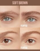 MAYBELLINE NEW YORK Super Fluff Mousse gel za obrvi odtenek 255 Soft Brown 5 ml