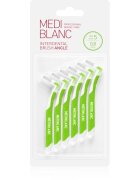 MEDIBLANC Interdental Pick-brush Angle medzobna ščetka 6 ks 08 mm Green 6 kos