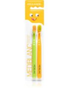 MEDIBLANC KIDS & JUNIOR Ultra Soft zobna ščetka za otroke ultra soft Green Orange 2 kos