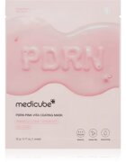 Medicube PDRN Pink Vita Coating Mask maska iz platna proti gubam s posvetlitvenim učinkom 22 g