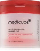 Medicube Red Succinic Acid Peeling Pad eksfoliacijske blazinice za problematično kožo 70 kos