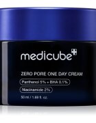 Medicube Zero Pore One Day Cream lahka vlažilna krema za zmanjšanje por 50 ml