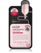 MEDIHEAL Black Mask H.D.P Pore-Stamping maska iz platna za zmanjšanje por 25 ml