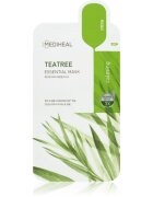 MEDIHEAL Essential Mask Teatree pomirjevalna tekstilna maska proti aknam 24 ml