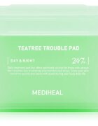 MEDIHEAL Teatree Trouble Pad tonizirajoče blazinice s pomirjajočim učinkom 100 kos