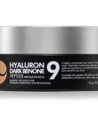 MEDIPEEL+ Hyaluron Dark Benone Peptide 9 Ampoule hidrogel blazinice proti podočnjakom 60 kos