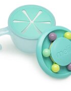 Melii Abacus Snack Container skledica za malico Blue 200 ml