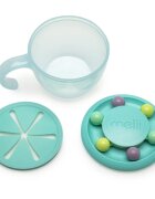 Melii Abacus Snack Container skledica za malico Blue 200 ml