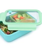 Melii Bento Box škatla za malico Blue Mint Lime 1250 ml