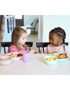 Melii Feeding Set jedilni set Pink Purple Grey 3 kos