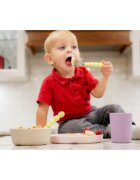 Melii Feeding Set jedilni set Pink Purple Grey 3 kos