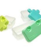 Melii Puzzle Container škatla za malico Blue & Mint 850 ml