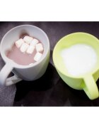 Melii Silicone Bear Mug skodelica Blue & Mint 2x145 ml