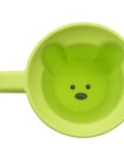 Melii Silicone Bear Mug skodelica Blue & Mint 2x145 ml