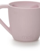 Melii Silicone Bear Mug skodelica Pink 200 ml