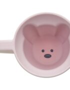 Melii Silicone Bear Mug skodelica Pink 200 ml
