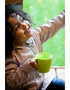 Melii Silicone Bear Mug skodelica Pink 200 ml