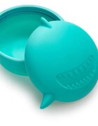 Melii Silicone Bowl with Lid škatla za malico Shark 350 ml