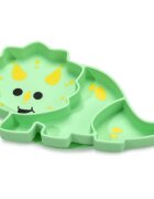 Melii Silicone Suction Plate krožnik s priseskom Dino 1 kos