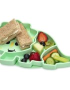 Melii Silicone Suction Plate krožnik s priseskom Dino 1 kos